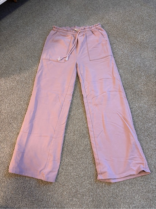 Hem & Thread Pants - Hem & Threads Pink Sweatpants